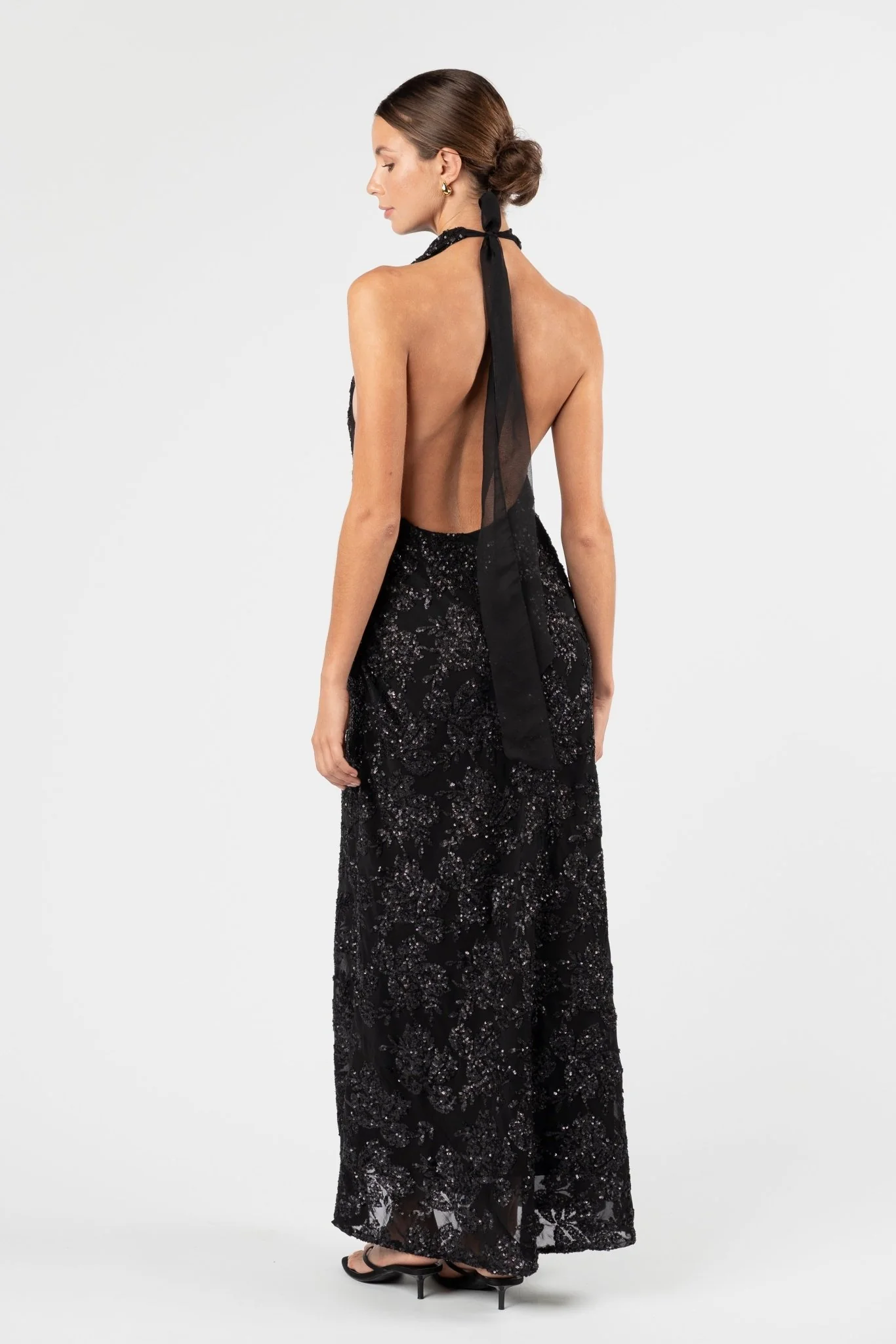 KRISTINA DRESS - NOIR ÉCLAT - Image 6
