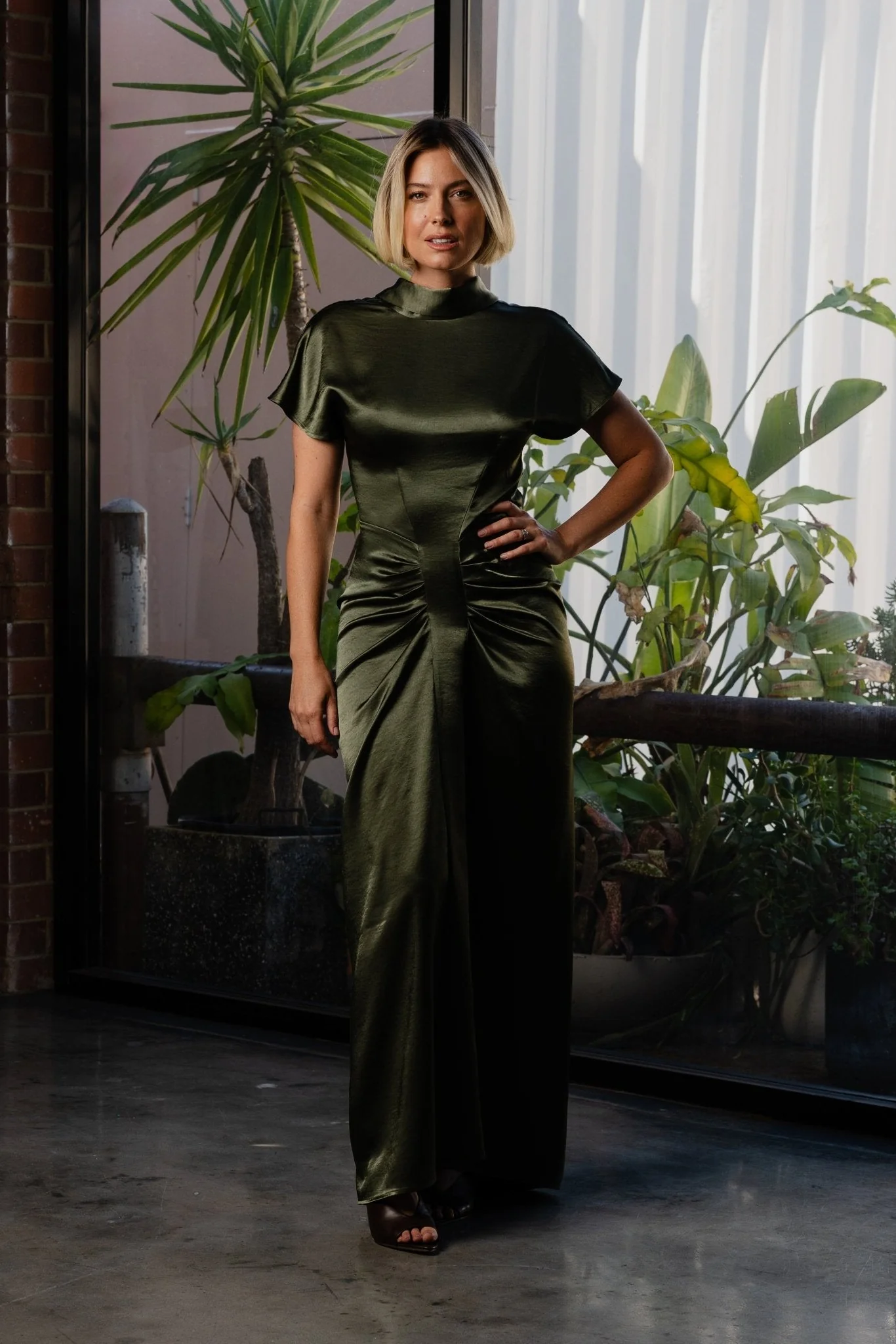 LUCENT MAXI – THICKET SATIN - Image 10