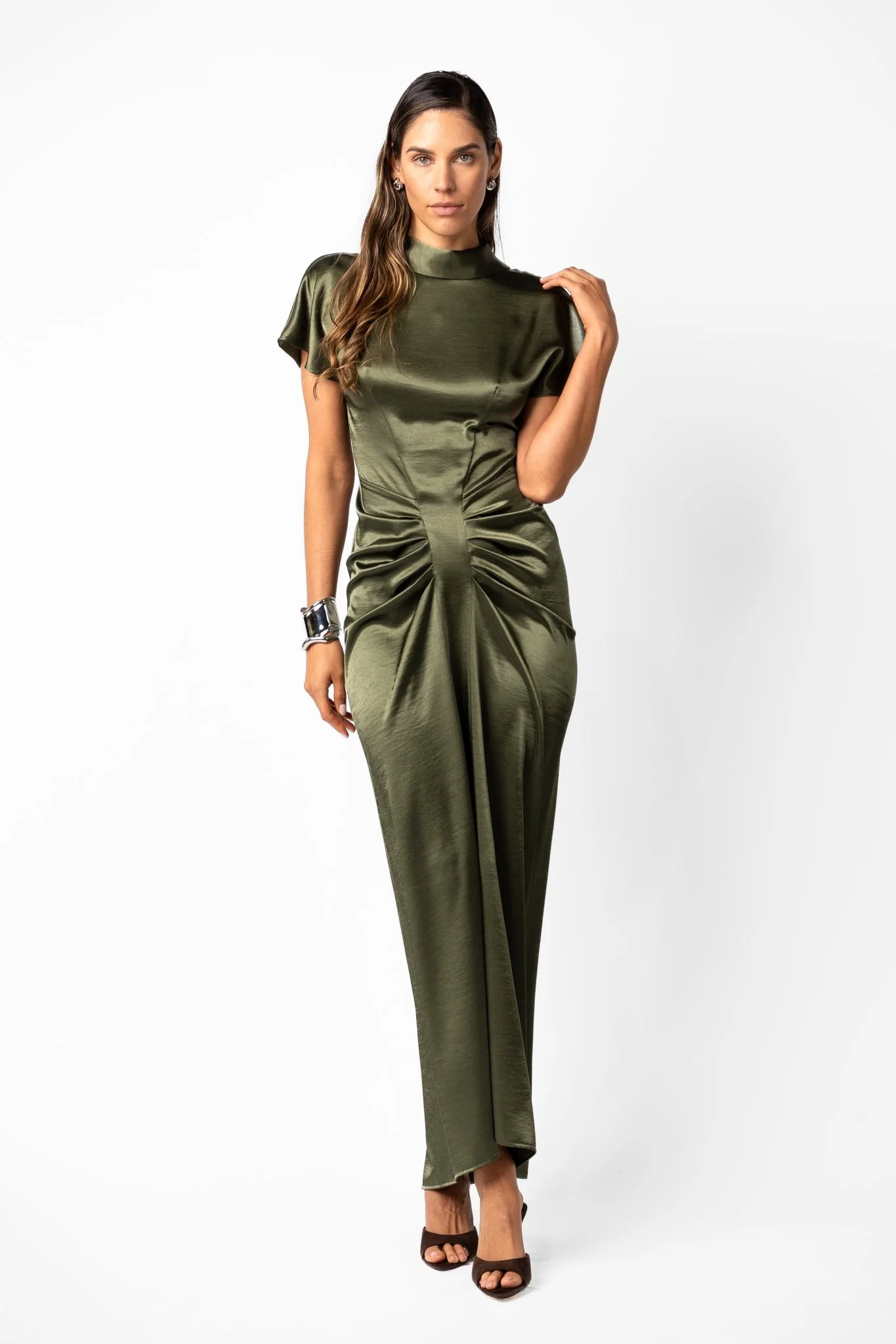 LUCENT MAXI – THICKET SATIN - Image 5
